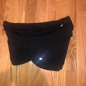 Lululemon “speed shorts”